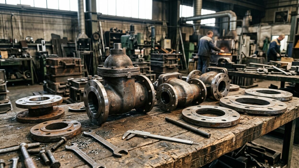 Литьё корпусов задвижек: ниша запорной арматуры