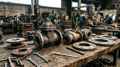 Литьё корпусов задвижек: ниша запорной арматуры