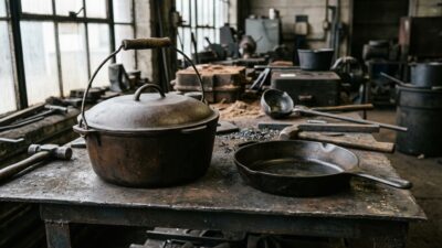 Литьё чугунной посуды: казаны и сковороды как ниша