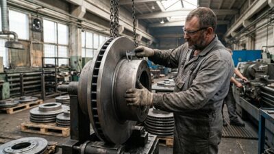 Тормозные диски для спецтехники: чугун и технологии литья